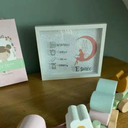 Cadre de naissance personnalisable